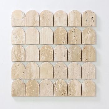 TRAVERTINE ARCH MOSAIC 306x298 | Casa Ceramica QLD PTY LTD